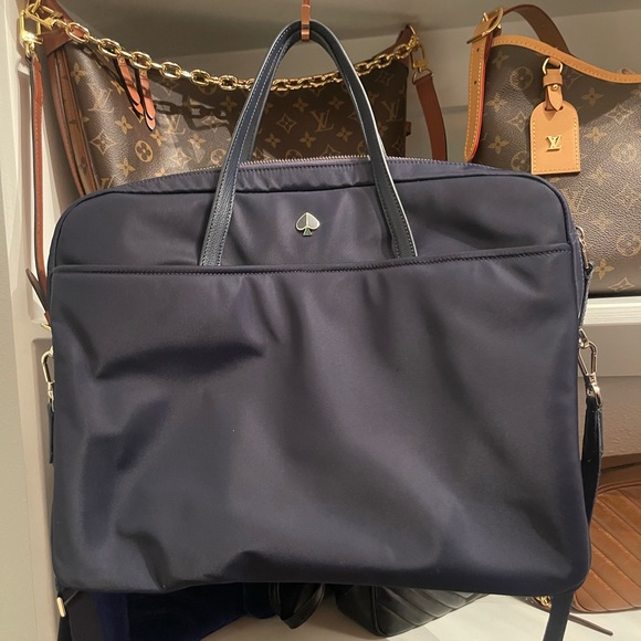 kate spade Accessories - Kate Spade ♠️ Nylon Laptop bag - Navy